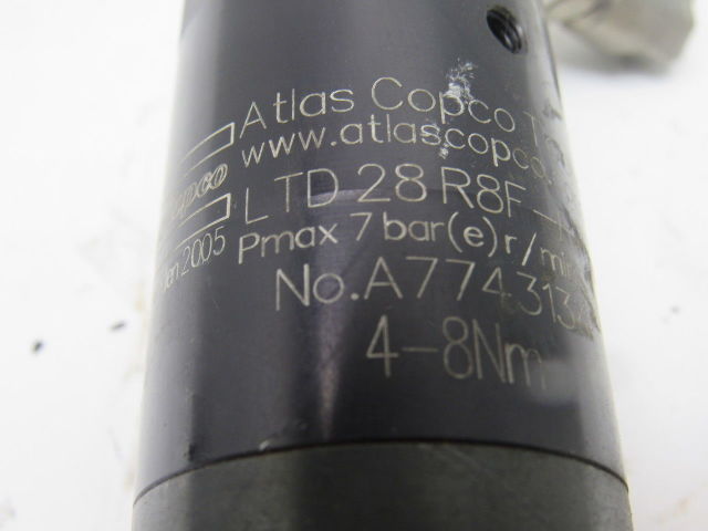 Atlas Copco LTC 28 R8F-RR Pneumatic Straight Nutrunner 3/8" Drive