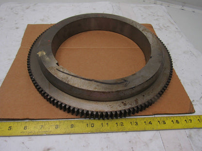 309-07106-00 13-1/4" OD 5-16" Pitch 130 Straight Tooth External Spline Gear Ring