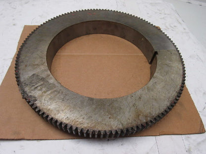 309-07106-00 13-1/4" OD 5-16" Pitch 130 Straight Tooth External Spline Gear Ring