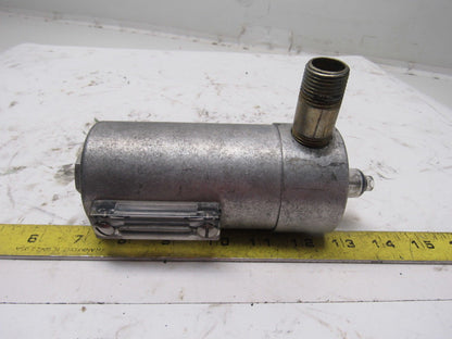 Monnier 304-1300-4 250PSI Inline Air Lubricator Aluminum Bowl W/Sight 1/2" Ports