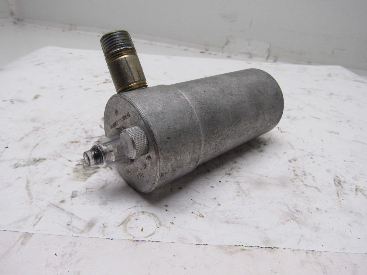 Monnier 304-1300-4 250PSI Inline Air Lubricator Aluminum Bowl W/Sight 1/2" Ports