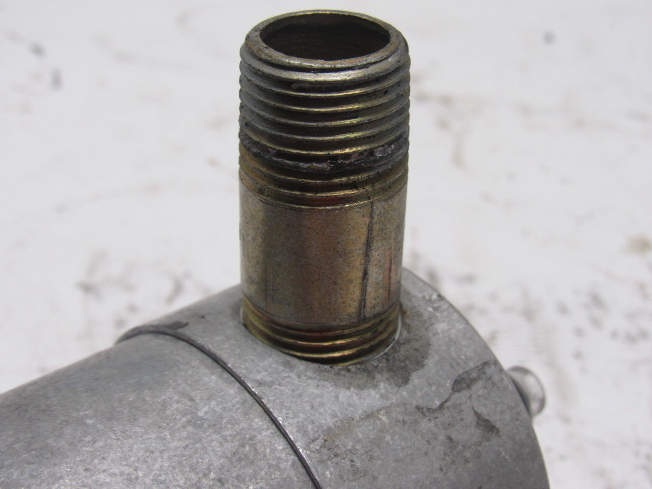 Monnier 304-1300-4 250PSI Inline Air Lubricator Aluminum Bowl W/Sight 1/2" Ports