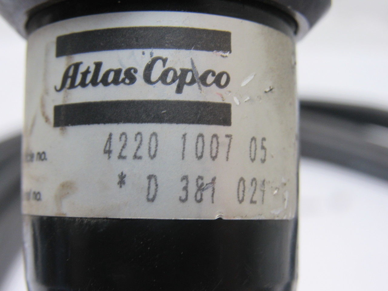 Atlas Copco 4220 1007 05 Extension Cable Assembly 5M