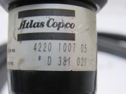 Atlas Copco 4220 1007 05 Extension Cable Assembly 5M