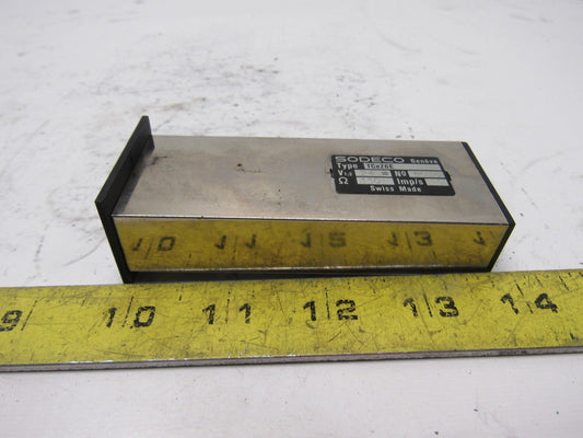 Sodeco TCeZ6E 24V 350 Ohms Imp/S 10 Analog Impulse Counter