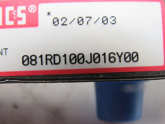 Numatics 081RD100J016Y00 Pneumatic Pressure Regulator Valve