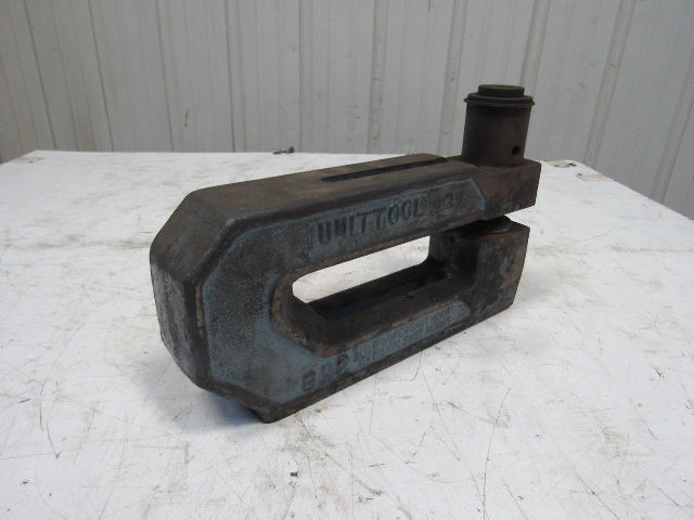 Unittool 8H2-1/2 8-5/8" Throat 1/2" Feed Clearance 1/4" Material MAX Punch Unit