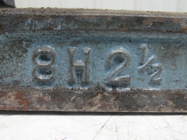 Unittool 8H2-1/2 8-5/8" Throat 1/2" Feed Clearance 1/4" Material MAX Punch Unit