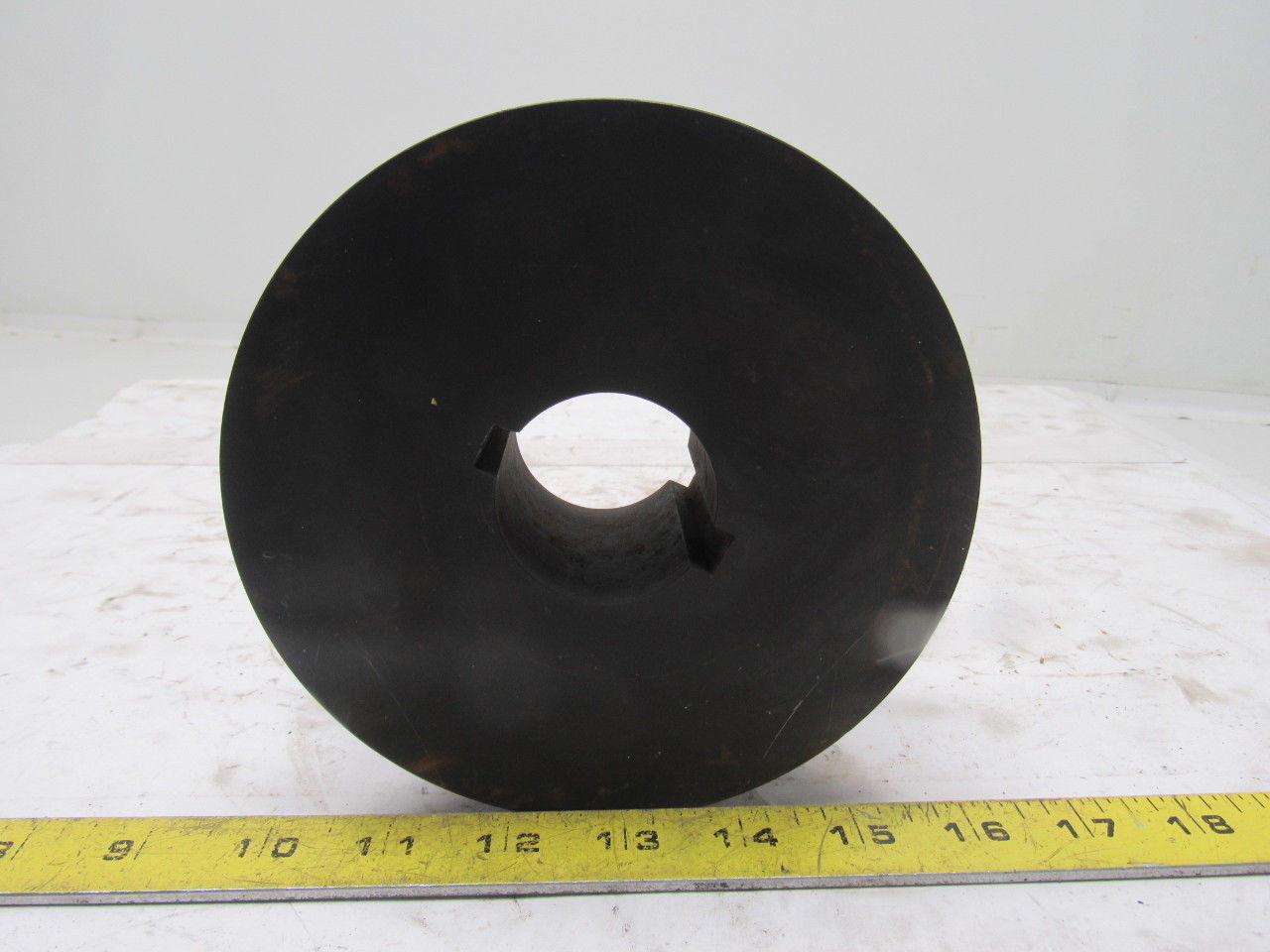 6" Carbon Steel V-Groove Roller 2-3/4" Wide 1-3/4"