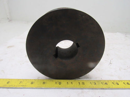 6" Carbon Steel V-Groove Roller 2-3/4" Wide 1-3/4"