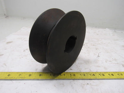 6" Carbon Steel V-Groove Roller 2-3/4" Wide 1-3/4"