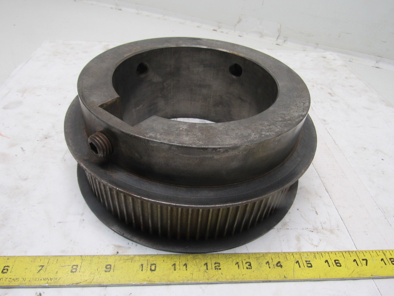 90 8M 50x6 6" Keyed Bore 8mm Pitch 90T Timing Belt Pulley 2" Wide Belt