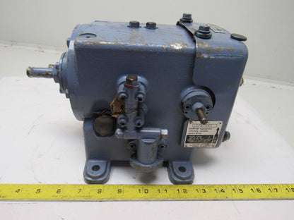 Renold .625 Hp 1420 RPM Input 28 In/Lbs. Output Torque Inline Gear Reducer