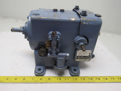 Renold .625 Hp 1420 RPM Input 28 In/Lbs. Output Torque Inline Gear Reducer