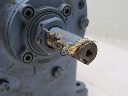 Renold .625 Hp 1420 RPM Input 28 In/Lbs. Output Torque Inline Gear Reducer