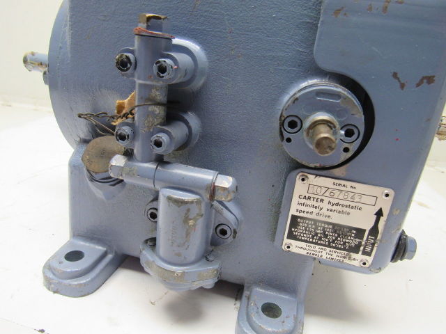 Renold .625 Hp 1420 RPM Input 28 In/Lbs. Output Torque Inline Gear Reducer