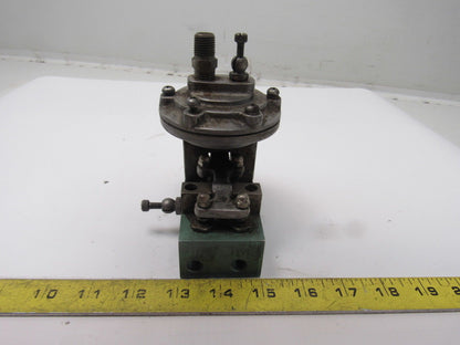 Allenair V-4 1/8" NPT 4 Way Lever Operated Poppet Valve