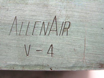 Allenair V-4 1/8" NPT 4 Way Lever Operated Poppet Valve