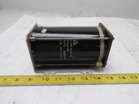 S+M B43564-S5338-M2 3300uF 450VDC Screw Terminal Capacitor With Mount
