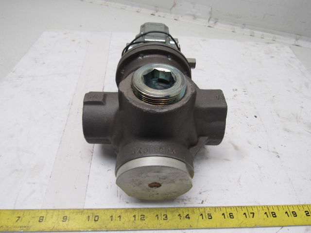 Schrader Bellows N3259204753 2 Way NC 1-1/4" Ports 110V Inline Poppet Valve