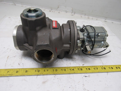 Schrader Bellows N3259204753 2 Way NC 1-1/4" Ports 110V Inline Poppet Valve