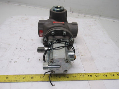 Schrader Bellows N3259204753 2 Way NC 1-1/4" Ports 110V Inline Poppet Valve