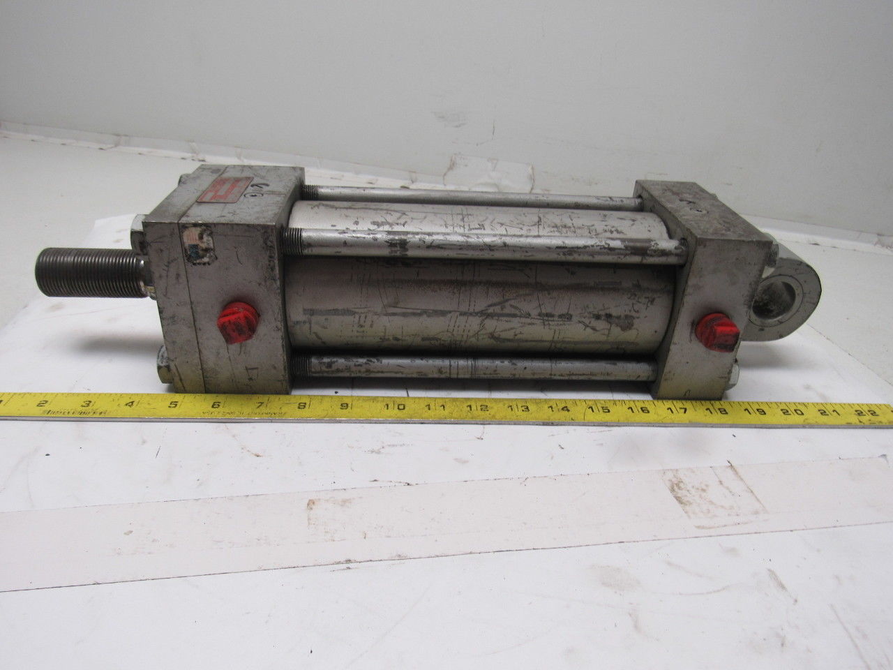 Milwaukee HA62-S 3-1/4" Bore 6" Stroke 1-3/8" Rod Clevis Mount Cylinder 250 PSI