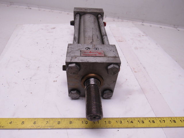 Milwaukee HA62-S 3-1/4" Bore 6" Stroke 1-3/8" Rod Clevis Mount Cylinder 250 PSI