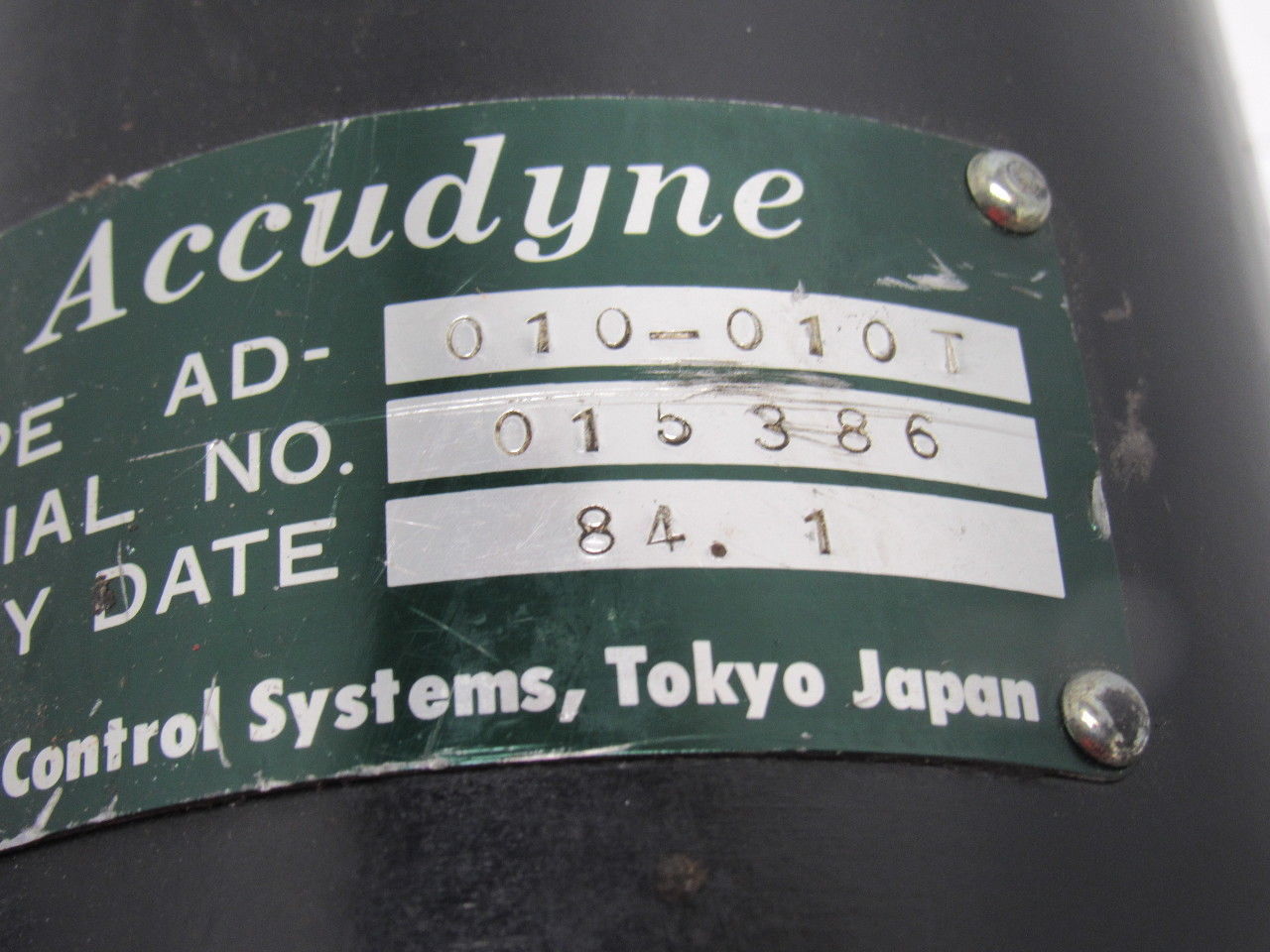 IHI Controls AD-010-010 T Accudyne Pulse Stepping Motor From Sodick FS-A4F