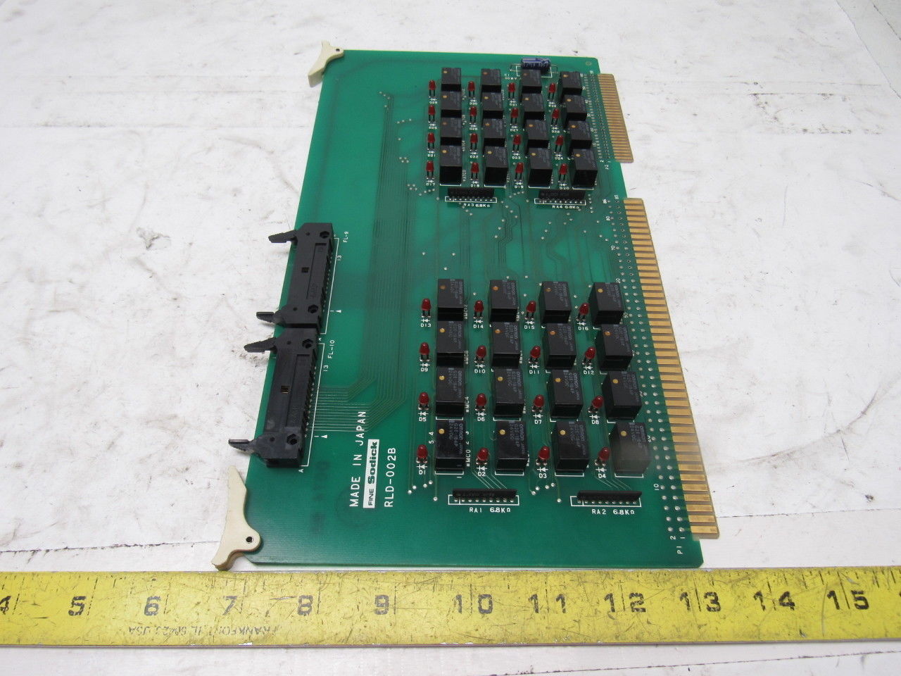 Sodick RLD-002B PLC Circuit Board Card From Fine Sodick FS-A4F CNC