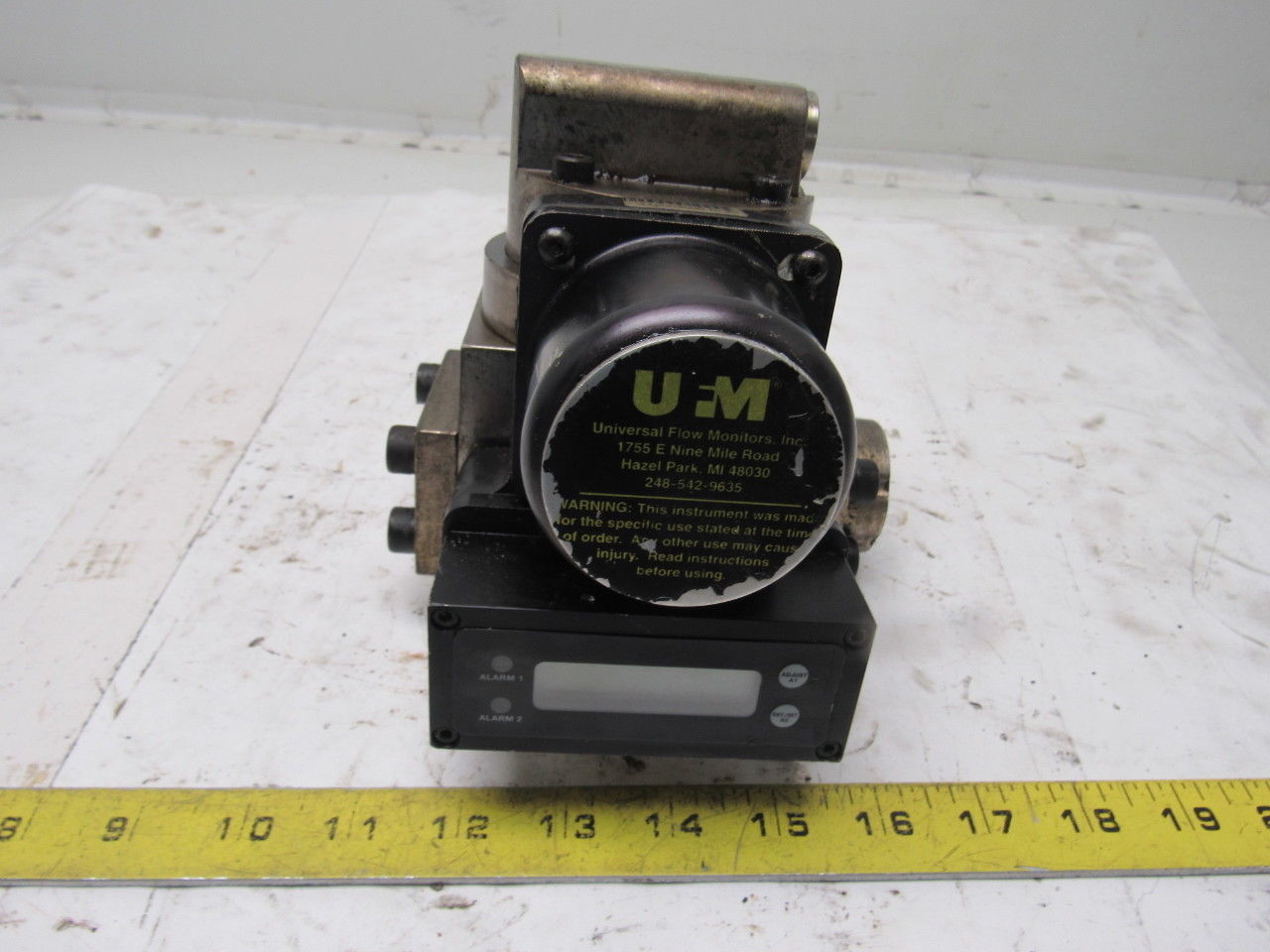 Universal Flow Monitor UFM MSM-NSF10GPM-B-32V1.0-GTLI 0-10 GPM Flow Meter