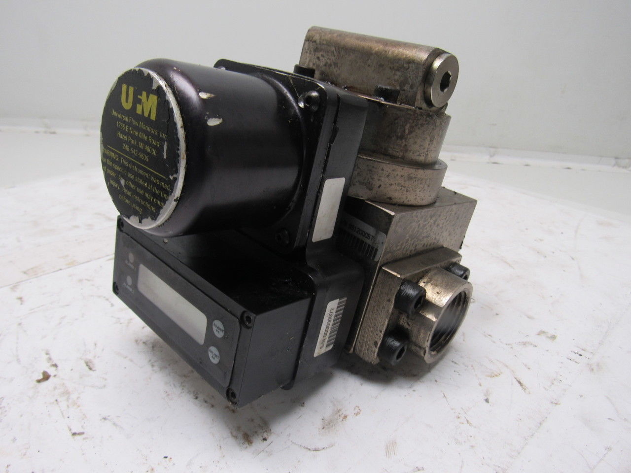 Universal Flow Monitor UFM MSM-NSF10GPM-B-32V1.0-GTLI 0-10 GPM Flow Meter