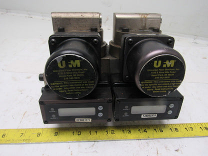 Universal Flow Monitor MSM-NSF10GPM-B-32V1.0-GTLI 10 GPM Flow Meter Double Bank