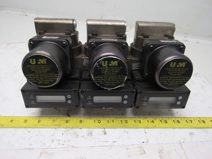Universal Flow Monitor MSM-NSF10GPM-B-32V1.0-GTLI 10 GPM Flow Meter Triple Bank
