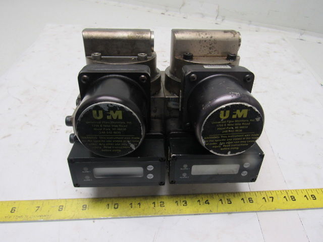 Universal Flow Monitor MSM-NSF5GPM-B-32V1.0-GTLI 5 GPM Flow Meter Double Bank