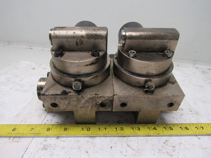 Universal Flow Monitor MSM-NSF5GPM-B-32V1.0-GTLI 5 GPM Flow Meter Double Bank