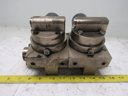 Universal Flow Monitor MSM-NSF5GPM-B-32V1.0-GTLI 5 GPM Flow Meter Double Bank