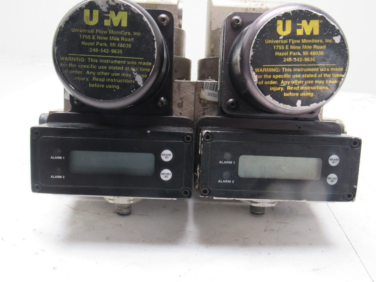 Universal Flow Monitor MSM-NSF5GPM-B-32V1.0-GTLI 5 GPM Flow Meter Double Bank