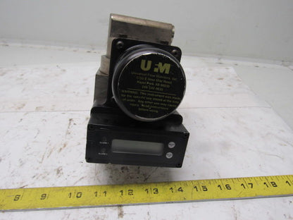 Universal Flow Monitor UFM MSM-NSF5GPM-B-32V1.0-GTLI 0-5 GPM Flow Meter
