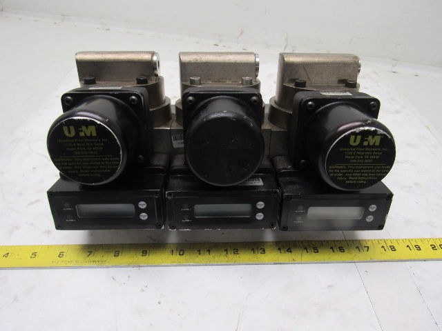 Universal Flow Monitor MSM-NSF5GPM-B-32V1.0-GTLI 5 GPM Flow Meter Triple Bank