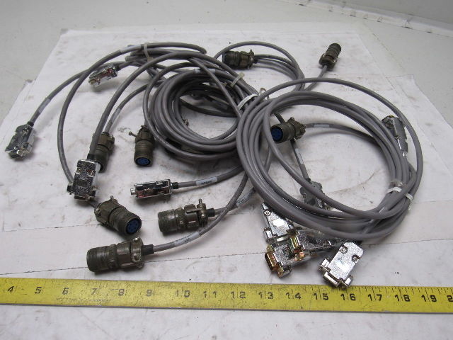 Accu-Sort System VAX PLC Host Cable Assortment Lot Of 10
