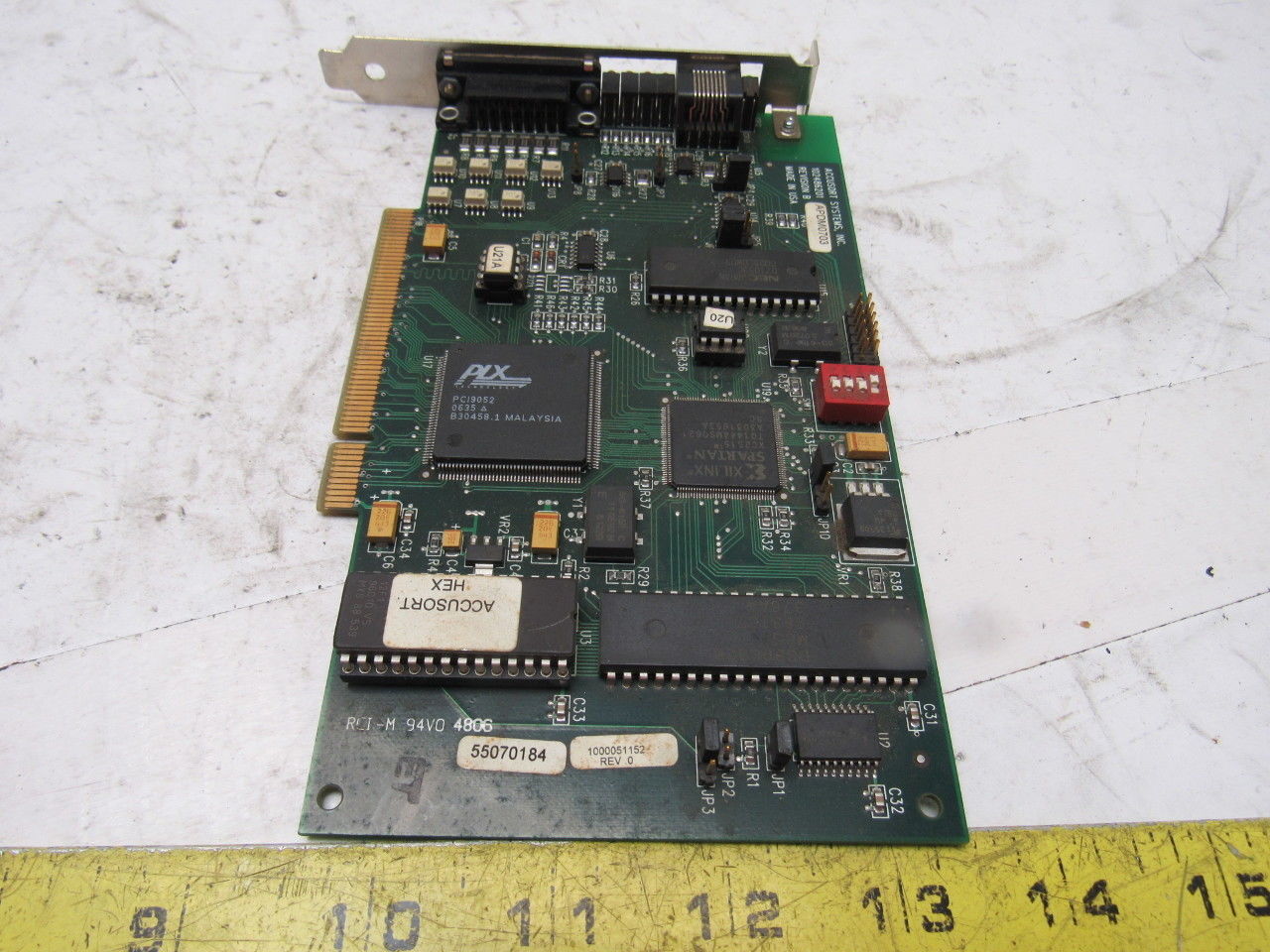 Accu-Sort ADPM0703 102486201 Ethernet Serial Port Communication Card