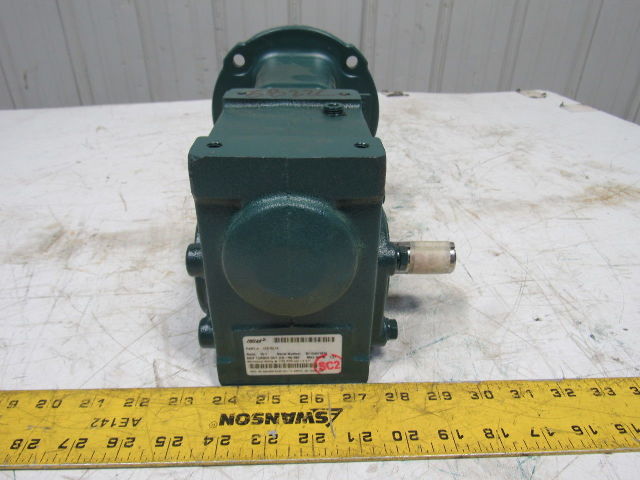 Dodge 17A15L14 15:1 Ratio 1750RPM 1.270Hp Input 117RPM Out C-Face Gear Reducer