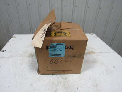 Baldor 176A15R14 15:1 Ratio 1750RPM 1.27Hp Input 117RPM Out Gear Reducer
