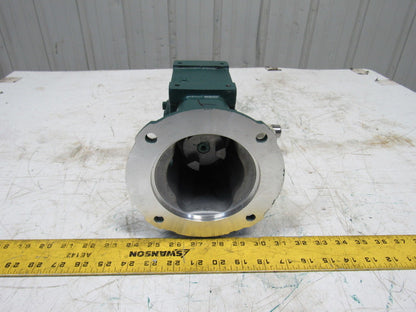 Baldor 176A15R14 15:1 Ratio 1750RPM 1.27Hp Input 117RPM Out Gear Reducer