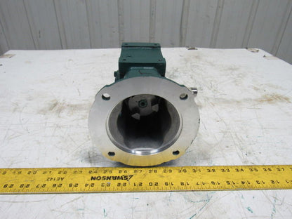 Baldor 176A15R14 15:1 Ratio 1750RPM 1.27Hp Input 117RPM Out Gear Reducer