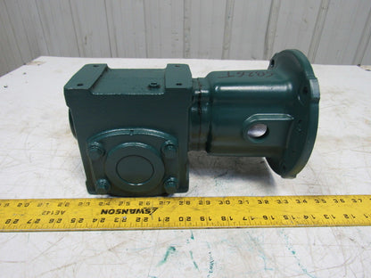 Baldor 176A15R14 15:1 Ratio 1750RPM 1.27Hp Input 117RPM Out Gear Reducer