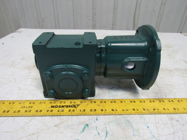 Baldor 176A15R14 15:1 Ratio 1750RPM 1.27Hp Input 117RPM Out Gear Reducer