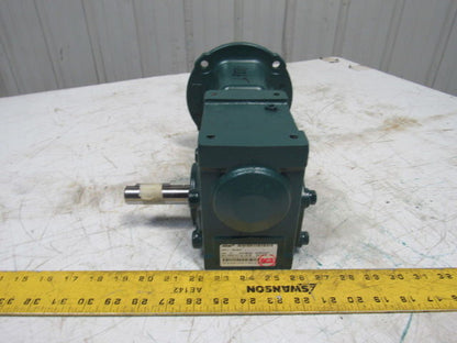 Baldor 176A15R14 15:1 Ratio 1750RPM 1.27Hp Input 117RPM Out Gear Reducer