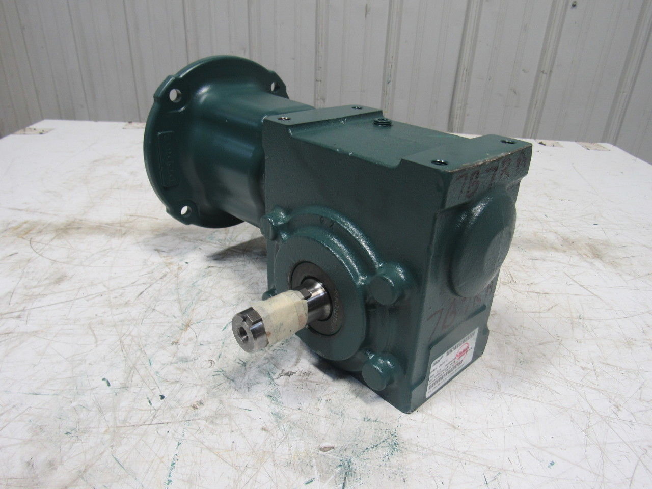 Dodge 20A0R14 7.5:1 Ratio 1750RPM 2.78Hp Input 233RPM Out RH Gear Reducer